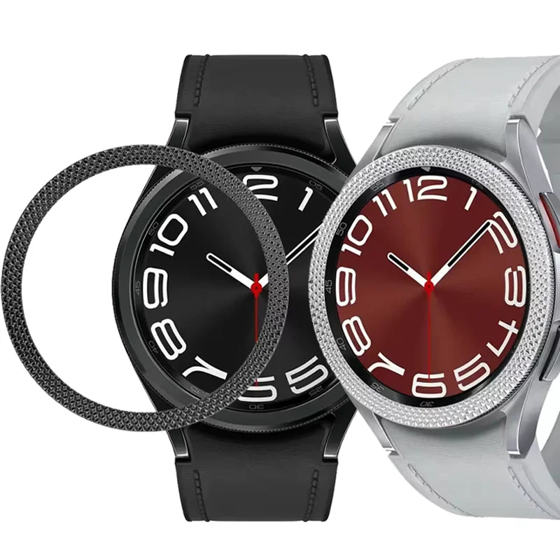Metal Bezel Ring for Samsung Galaxy Watch 7 6 5 4 Classic Cover Watch Bezel Cover Qme