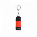 USB Rechargeable LED Keychain Flashlight – Compact & Waterproof LED Keychain Flashlight Qme Red