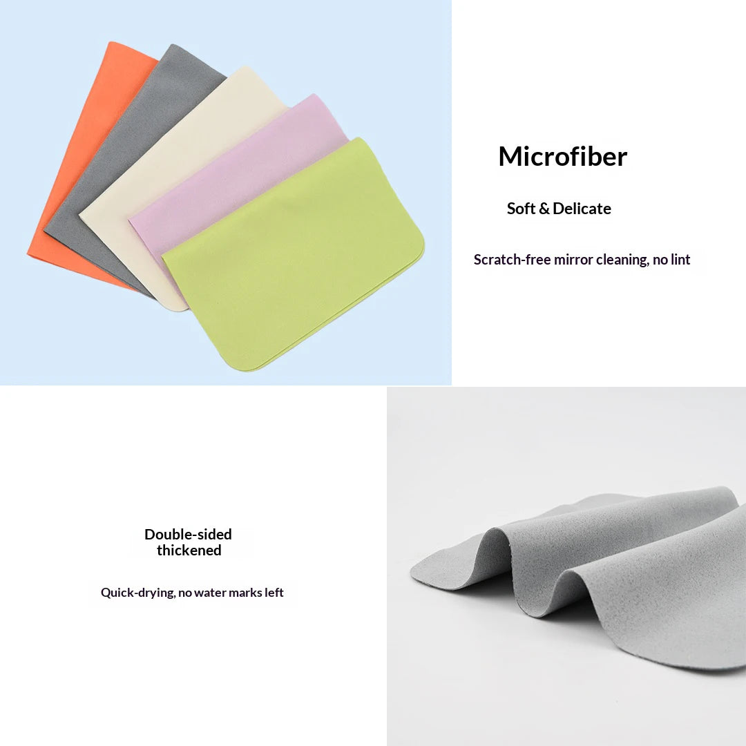 VOPHA 20pcs Anti-Fog Microfiber Lens Cleaning Cloths PB01 Lens Cleaning Cloth Qst