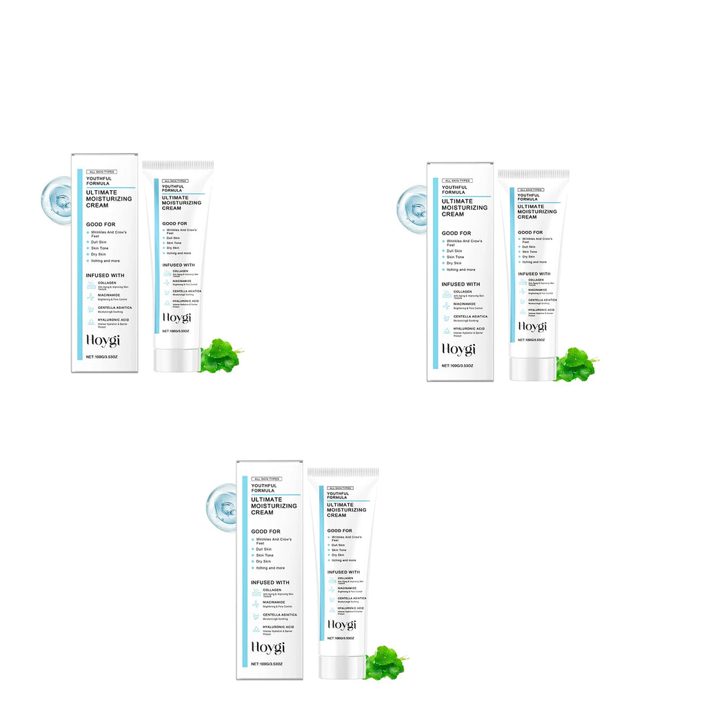 Centella & Hyaluronic Acid Moisturizing Face Cream 100g Face Moisturizer Cream Qst 300g boxed