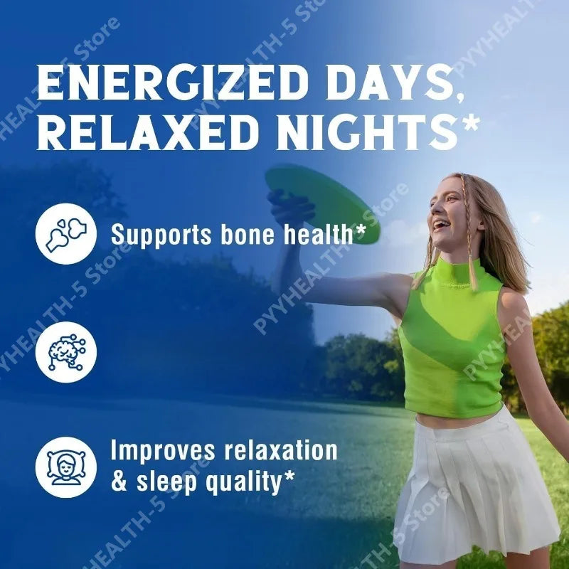 10-in-1 Chelated Magnesium Complex – 120 Capsules | Bone & Heart Magnesium Supplement Qst