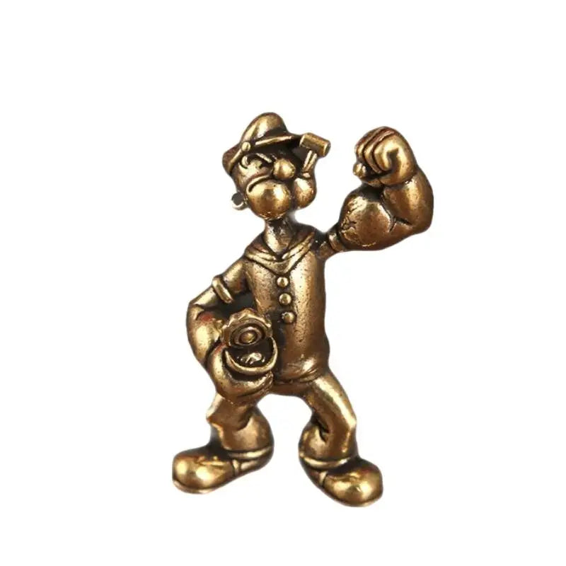Popeye Sailor Man Resin Figurine – Desk, Home & Car Ornament Decorative Figurine Qme