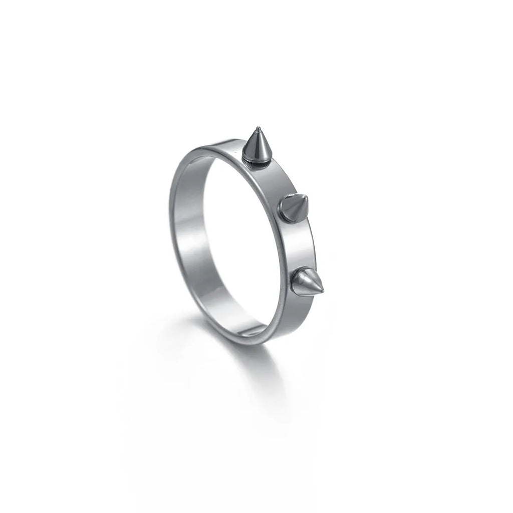 Gothic Punk Stainless Steel Ring – Men's & Women's Gothic Stainless Steel Ring Qme