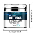 YOUNGCOME Vitamin C+E Retinol Collagen Firming Face Cream Face Moisturizer Cream Qst 30G