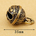 Lucky Brass Wind Bell Handicraft – Bronze Die Cast Charm Decorative Bell Charm Qme Default Title