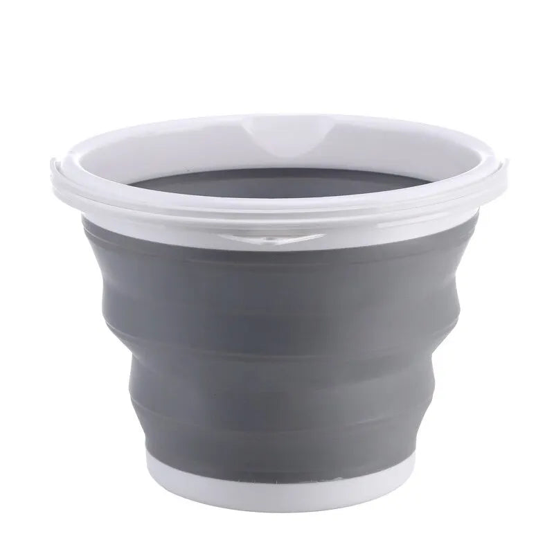 Collapsible Folding Bucket | Portable for Camping, Fishing & Car Wash Collapsible Bucket Qme