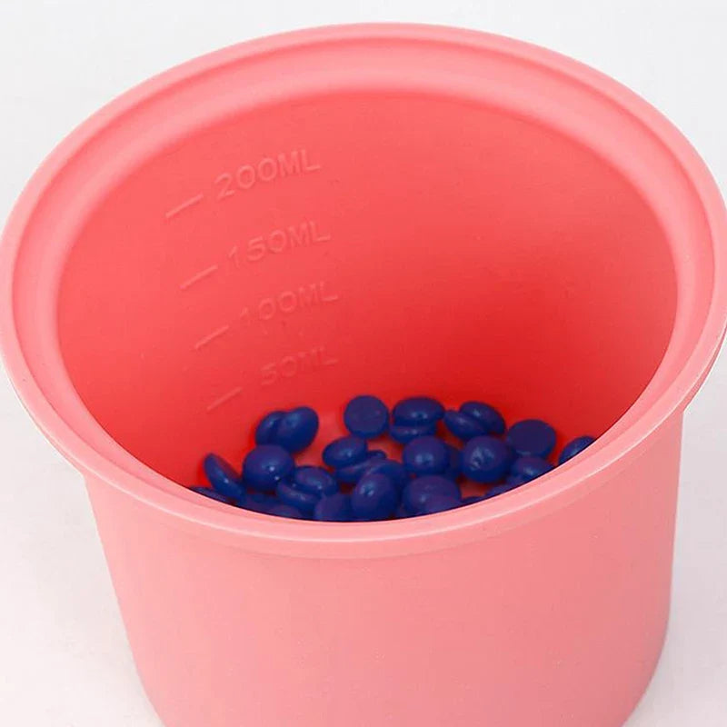Wax Warmer Replacement Silicone Bowl – Non-Stick Heat-Resistant Wax Warmer Accessory Qme