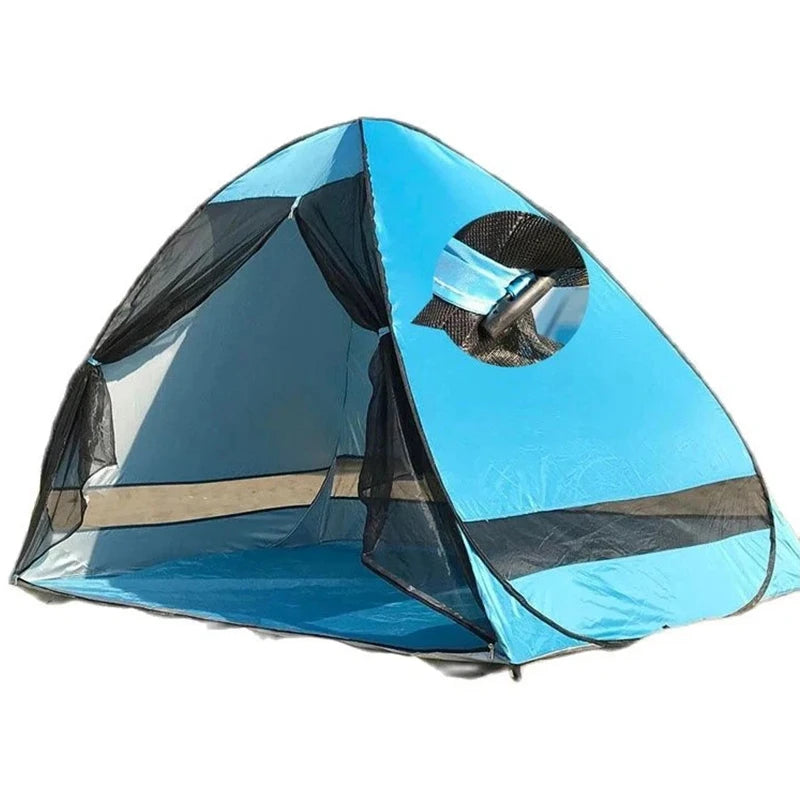 Auto Pop-Up Camping Tent – Mosquito Proof Beach & Hiking Pop-Up Camping Tent Qst