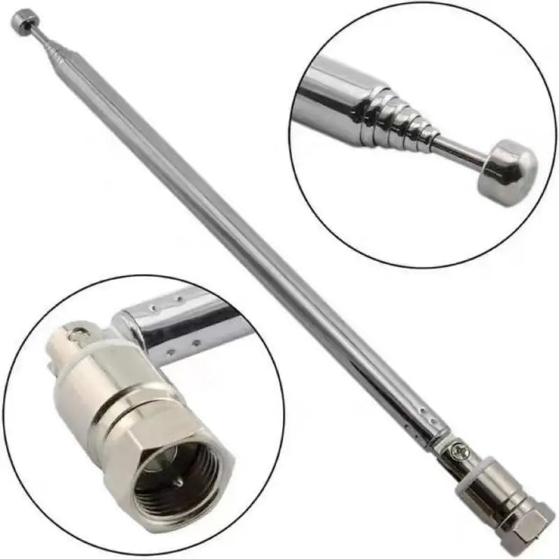 FM Rod Antenna with Adapter for AV Stereo Receiver Amplifier FM Radio Antenna Qme