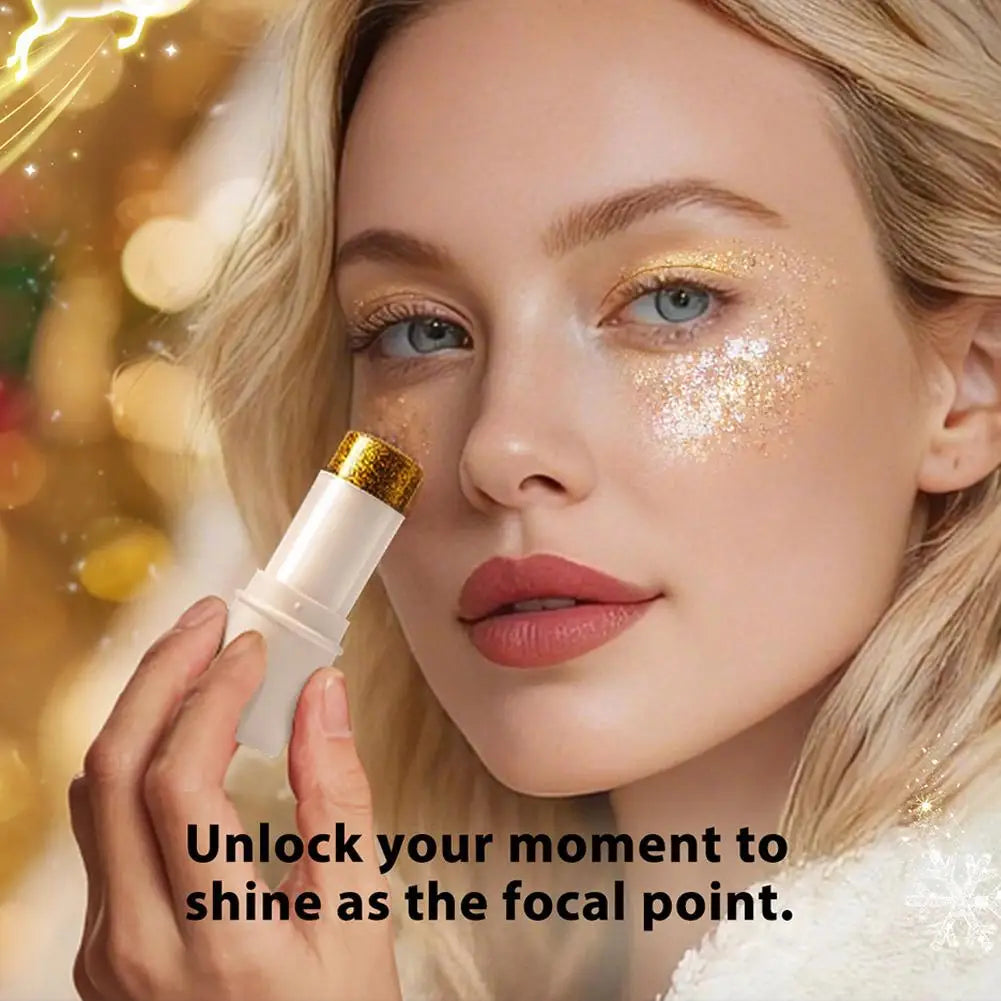 Holographic Sequins Body Glitter Stick – Face, Hair & Body Body Glitter Stick Qme