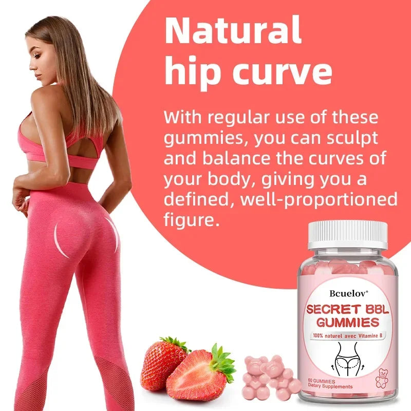 BBL Gummies – Body Sculpting & Energy Capsules, 60 Count Body Sculpting Supplement Qst
