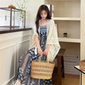 Women's Boho Crochet Lace Beach Cover-Up with Tassels Beach Cover-Up Qst Beige