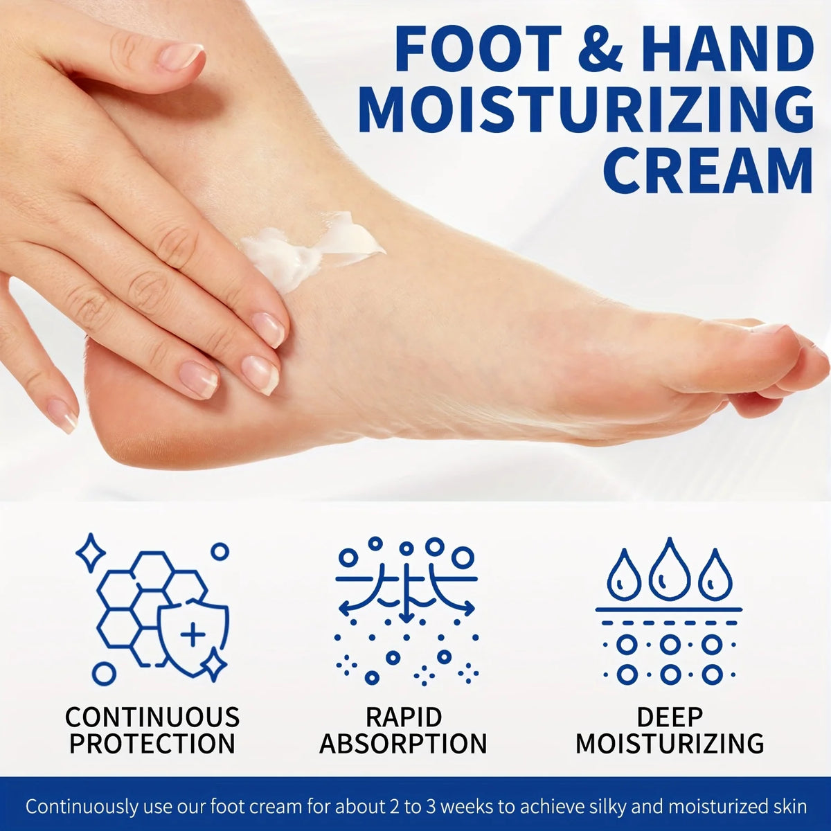 Urea 60% Cream for Hands & Feet – Tea Tree & Salicylic Acid Hand & Foot Cream Qst