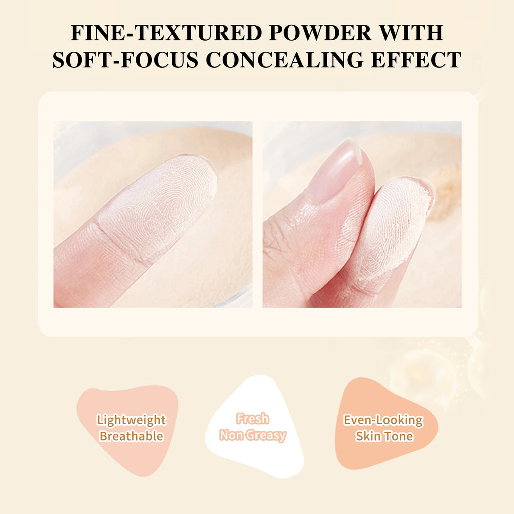 Red Pomegranate Double Layer Setting Powder – Oil Control Setting Powder Qst