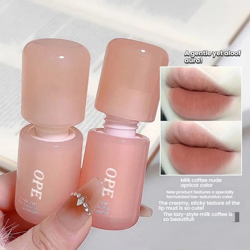 Matte Velvet Lipstick – Long-Lasting Waterproof Lip Glaze Matte Lipstick Qme