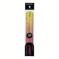 Flexible Soft Ruler Rainbow Gradient 15cm 20cm – Cm & Inch Flexible Ruler Qst 20cm-yellow