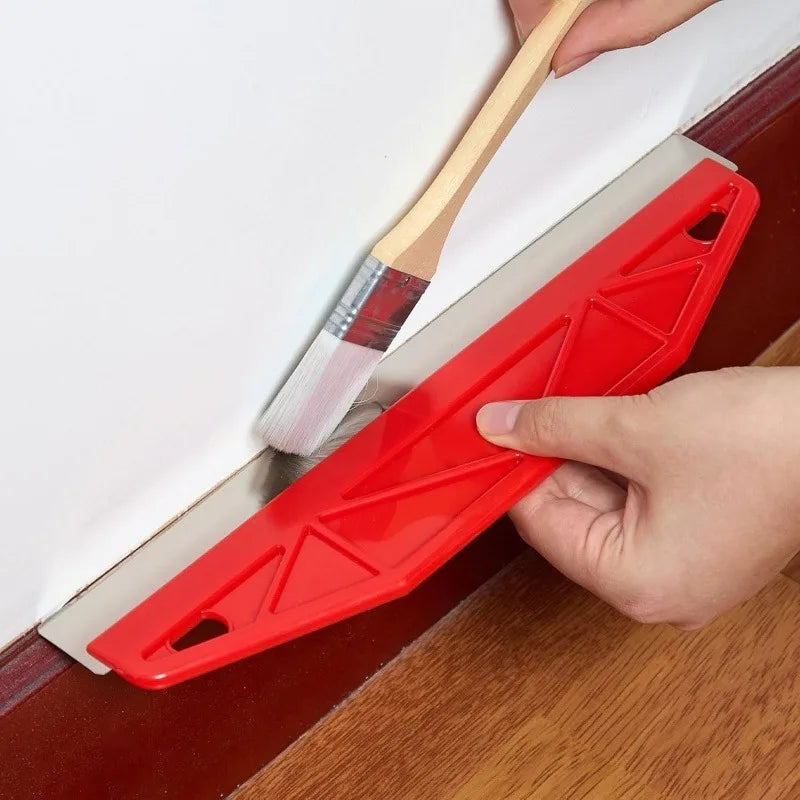 12-Inch Heavy-Duty Paint Shield Edger – Ergonomic Handle Paint Edger Tool Qme