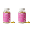 Glutathione Collagen Softgels – Vitamin C, E & Hyaluronic Acid 60ct Beauty Supplement Softgels Qst 2 Bottles 120 Pieces