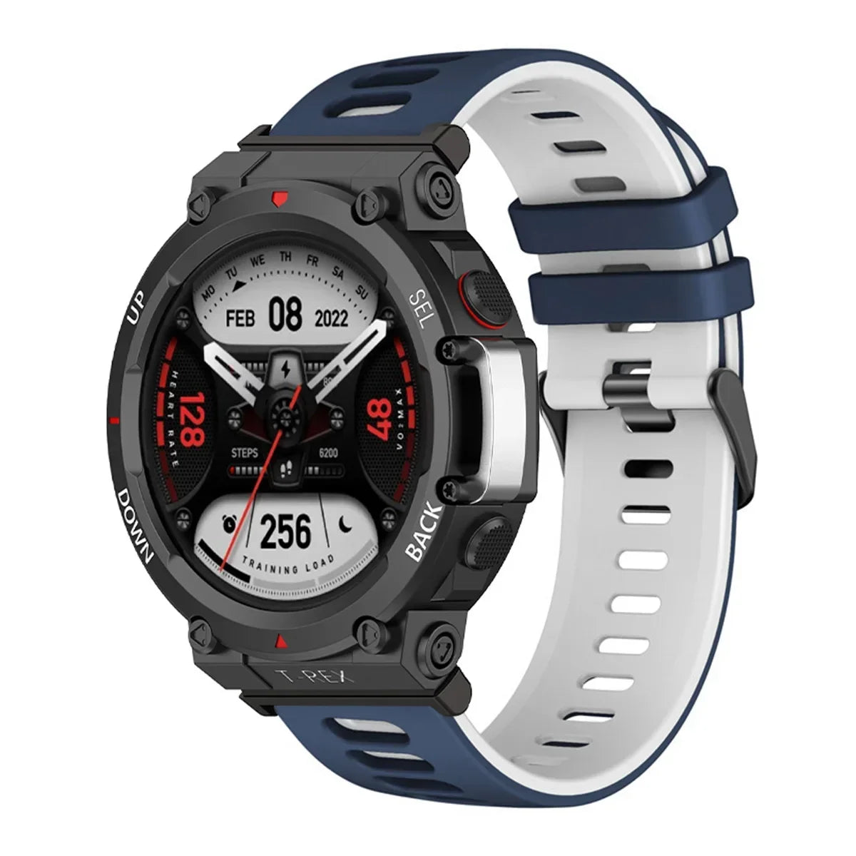 Silicone Sport Watch Band for Amazfit T-Rex 3/2/Pro – 17 Colors Silicone Watch Band Qme MUW Amazfit T-Rex 3