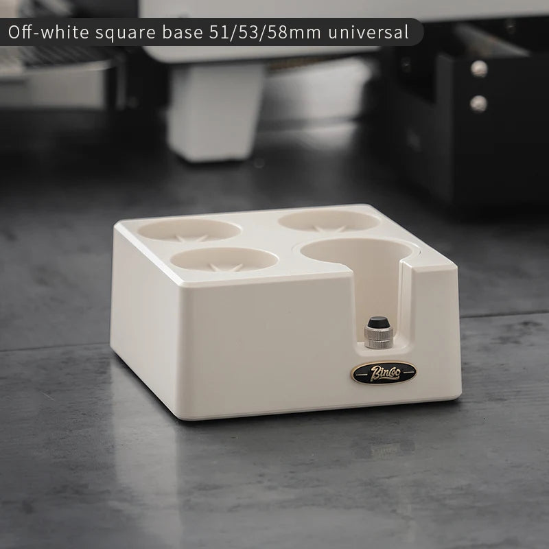 Bincoo 4-Hole Espresso Tamper Stand & Distributor Seat 51/58mm Espresso Tamper Stand Qst white-base China Mainland