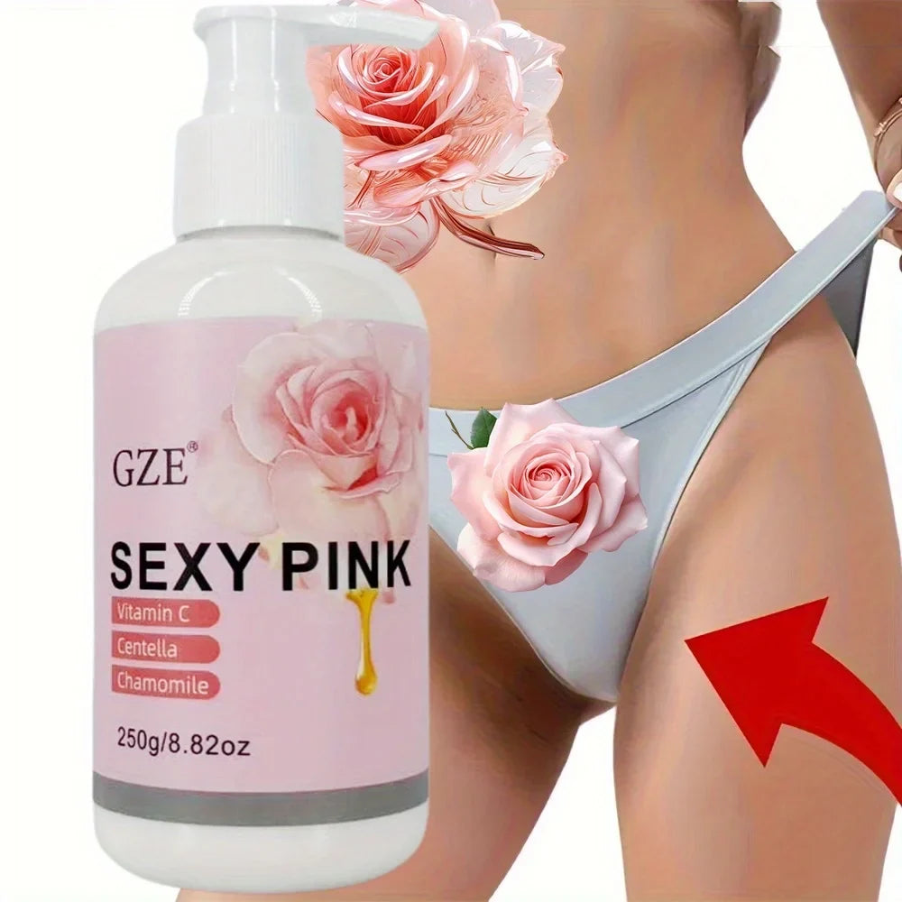 GZE Pink Intimate Area Moisturizer – Gentle & Fast-Absorbing Intimate Skin Moisturizer Qme