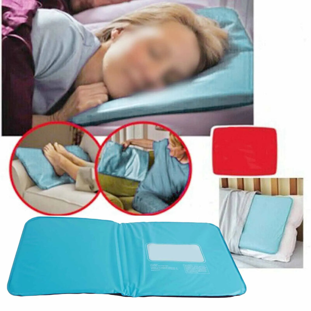 Gel Cooling Seat Cushion – Soft Foldable Pad for Home & Office Gel Cooling Cushion Qme
