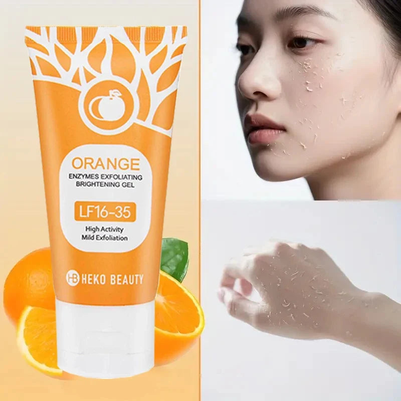 Orange Exfoliating Gel – Deep Cleansing & Pore Refining Exfoliating Gel Qme