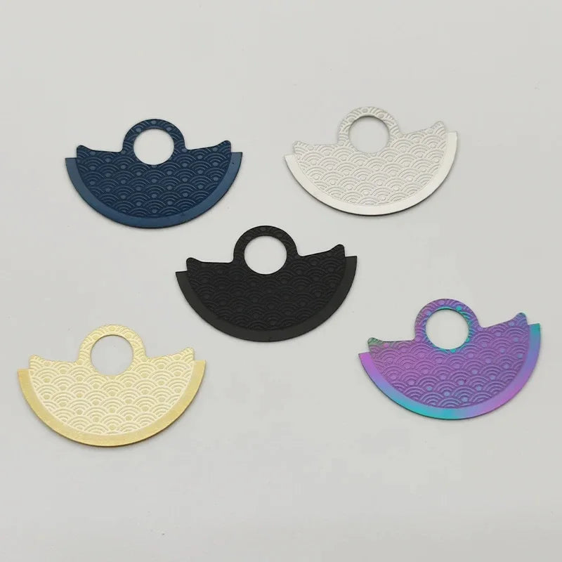 Wave Pattern NH35 NH36 Automatic Rotor Metal Patch – 4R35 4R36 Watch Movement Part Qme