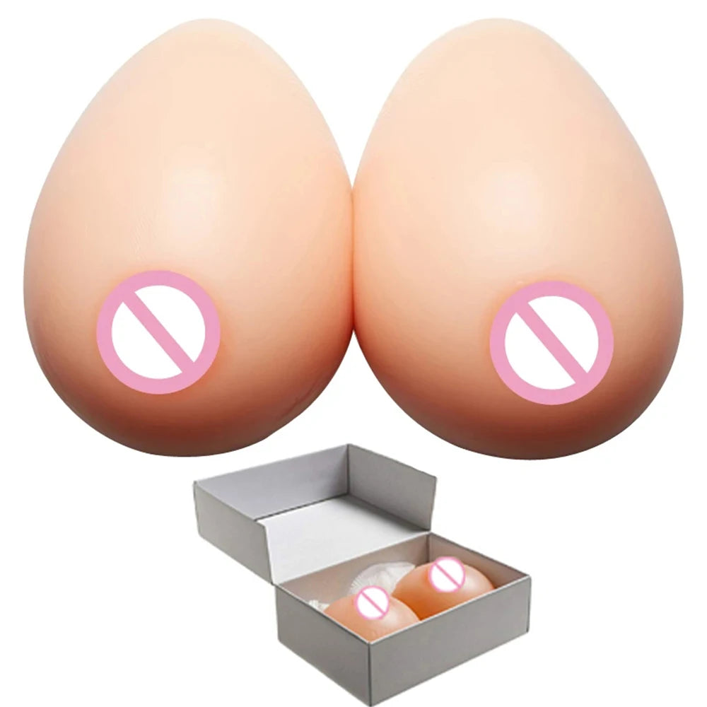 Realistic Silicone Breast Forms – Drag Queen, Cosplay & Crossdress Silicone Breast Forms Qst 1Pair 1600G