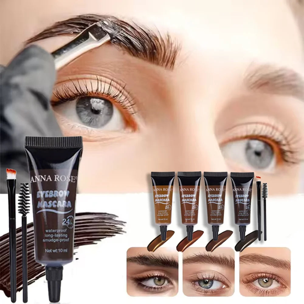 Waterproof 3D Eyebrow Tint Cream – Long-Lasting Brow Dye Eyebrow Tint Cream Qme