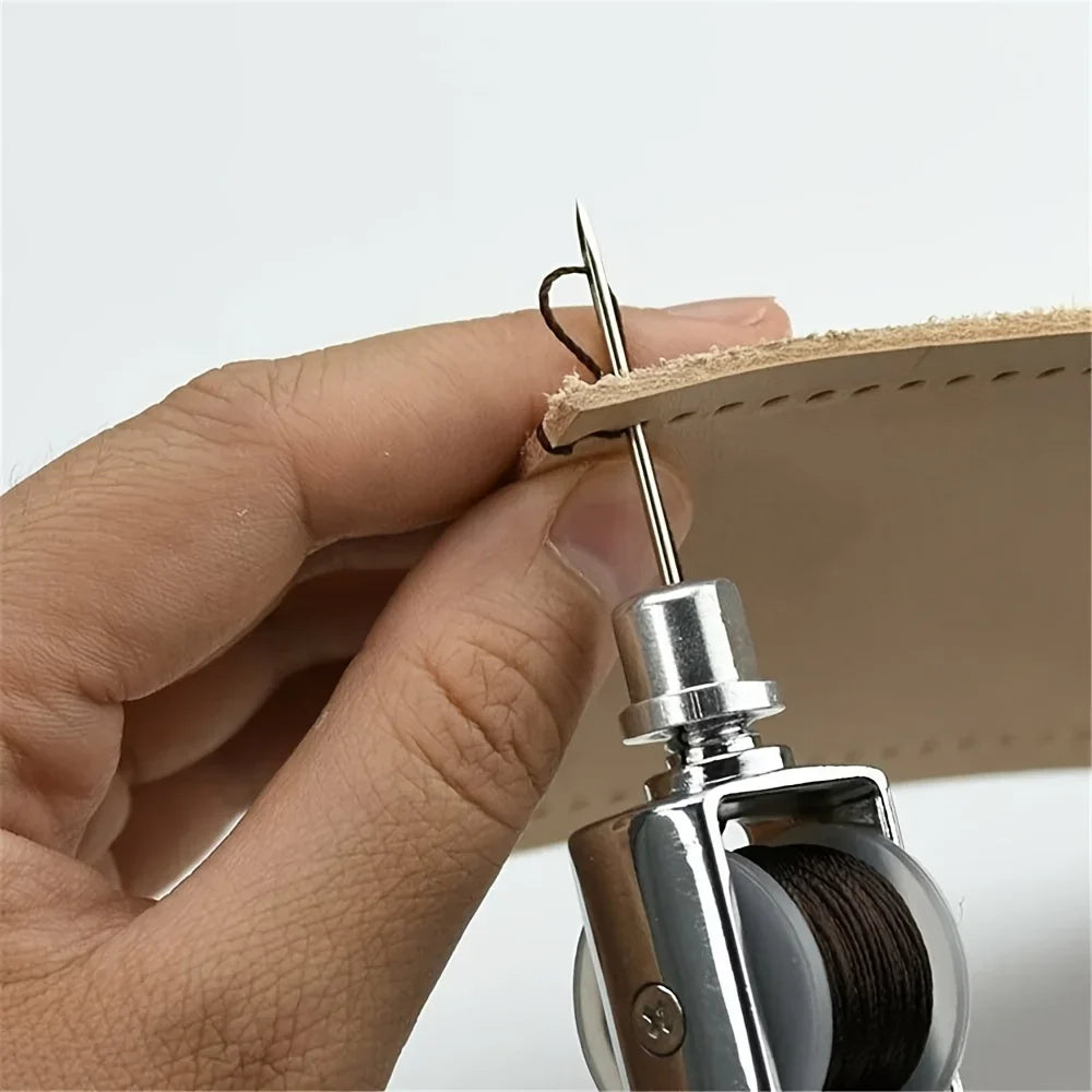 Leather Hand Sewing Cone Kit – Portable Manual Seamer Tool Leather Sewing Tool Qme