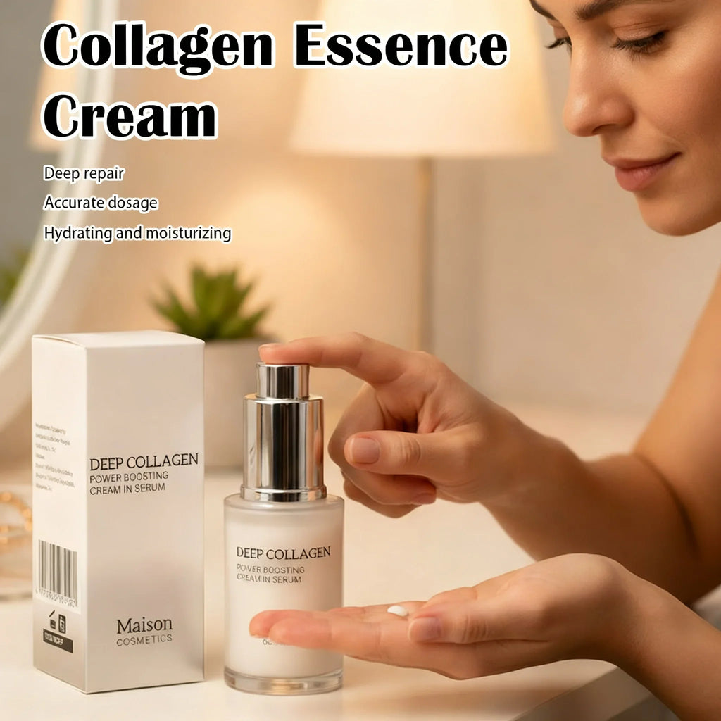 Deep Collagen Face Serum Cream – Hydrating & Nourishing Collagen Face Serum Qme