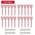 20pcs Adjustable Drip Irrigation Kit – Gravity-Fed Plant Waterer Drip Irrigation Kit Qst Pink