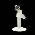 Rotary Metal Wall Mount Bracket for CCTV Security Cameras Camera Wall Bracket Qme white