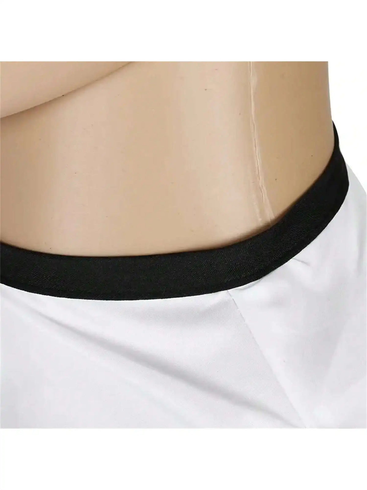 Hair Cutting Cape Adult Bib – Non-Stick Clipper Apron | Qme Hair Cutting Cape Qme