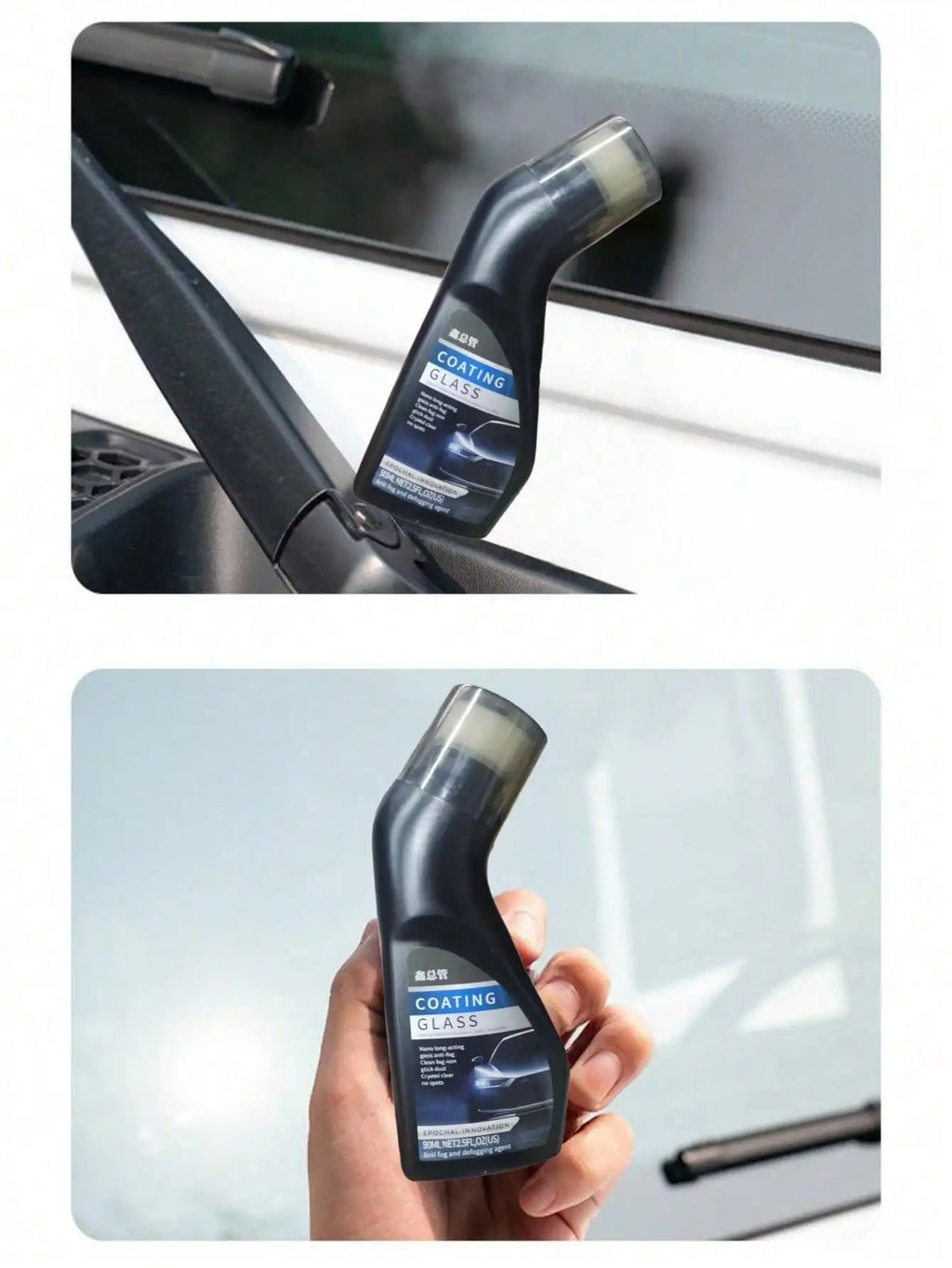 Anti-Fog Coating Agent – Windshield, Mirror & Helmet Lens Anti-Fog Car Coating Qme