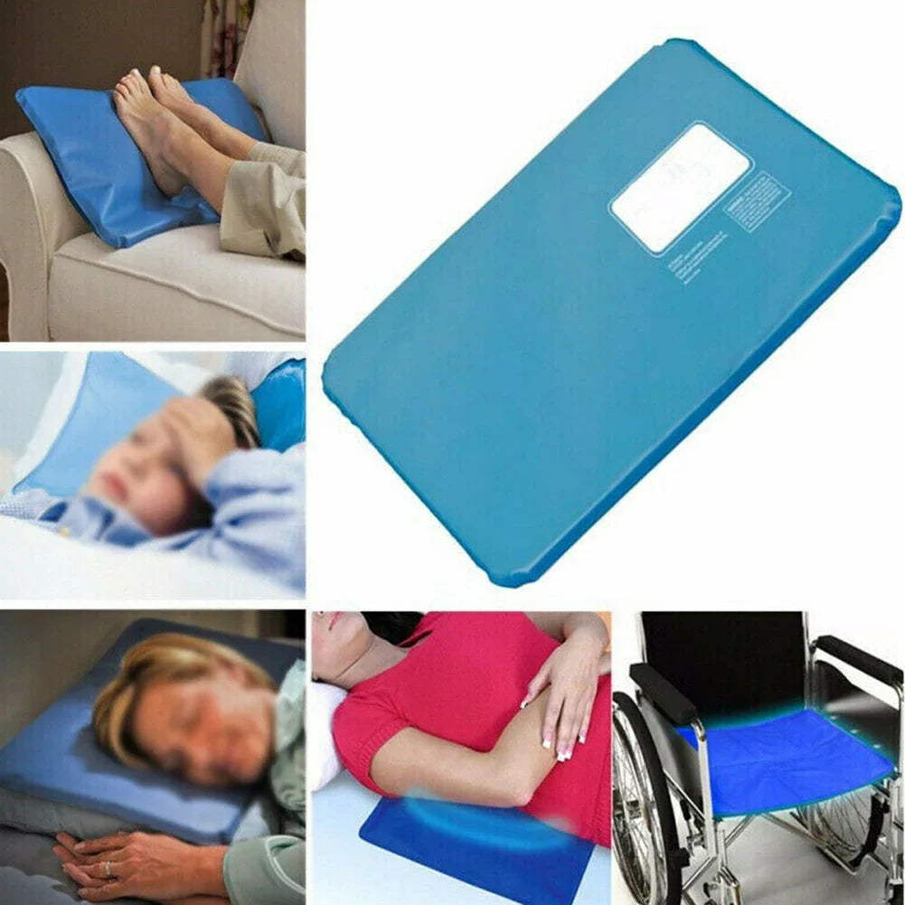 Gel Cooling Seat Cushion – Soft Foldable Pad for Home & Office Gel Cooling Cushion Qme