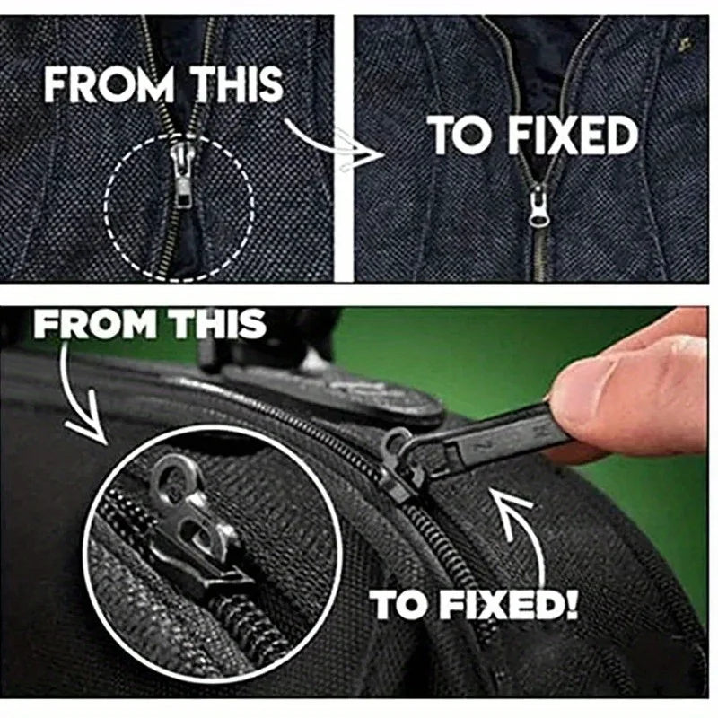 Zipper Repair Slider Kit – Detachable Jacket Replacement Zipper Repair Slider Qme