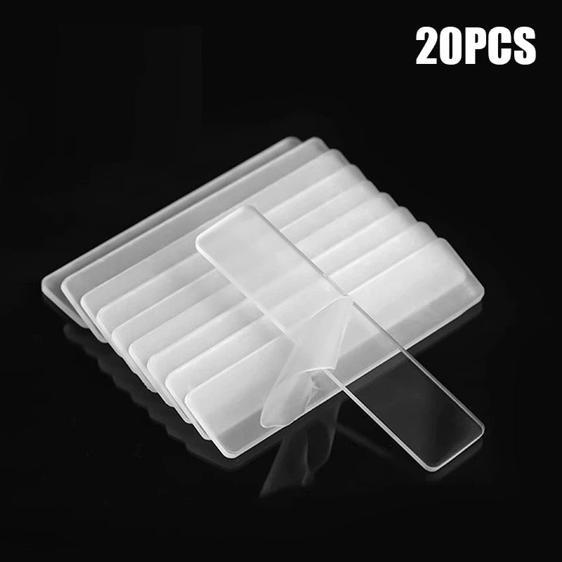 Clear Acrylic Microblading Applicator Strips 10/20 Pcs Microblading Accessory Qst 20Pcs
