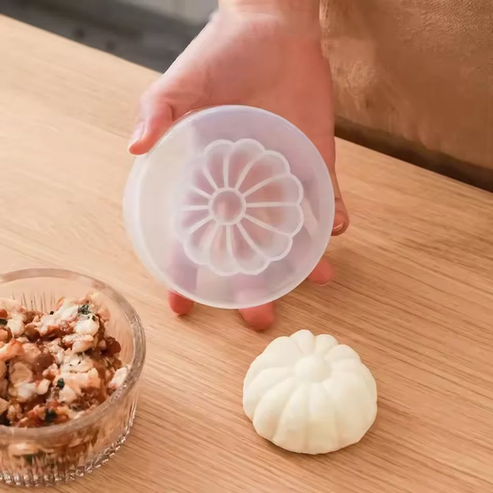 Steamed Bun Mold – Manual Baozi Maker for Stuffed Buns Baking Mold Qst