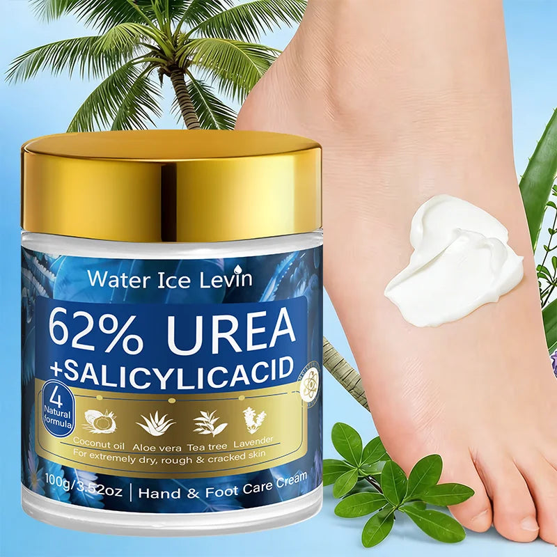 Urea & Salicylic Acid Hand & Foot Cream – Natural Moisturizer Hand & Foot Cream Qme