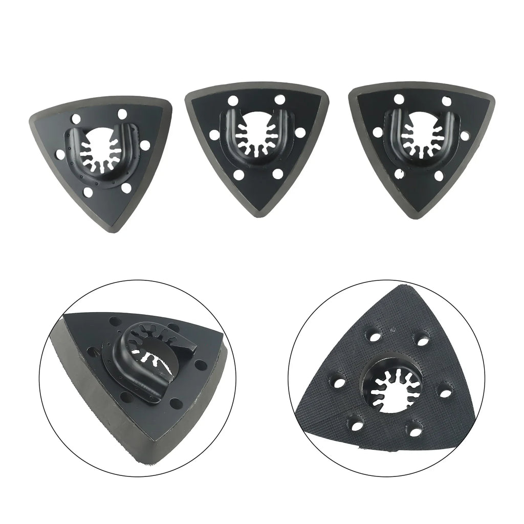 Triangular Sanding Pads 93mm Oscillating Multi-Tool – 3-Pack Oscillating Tool Pads Qme