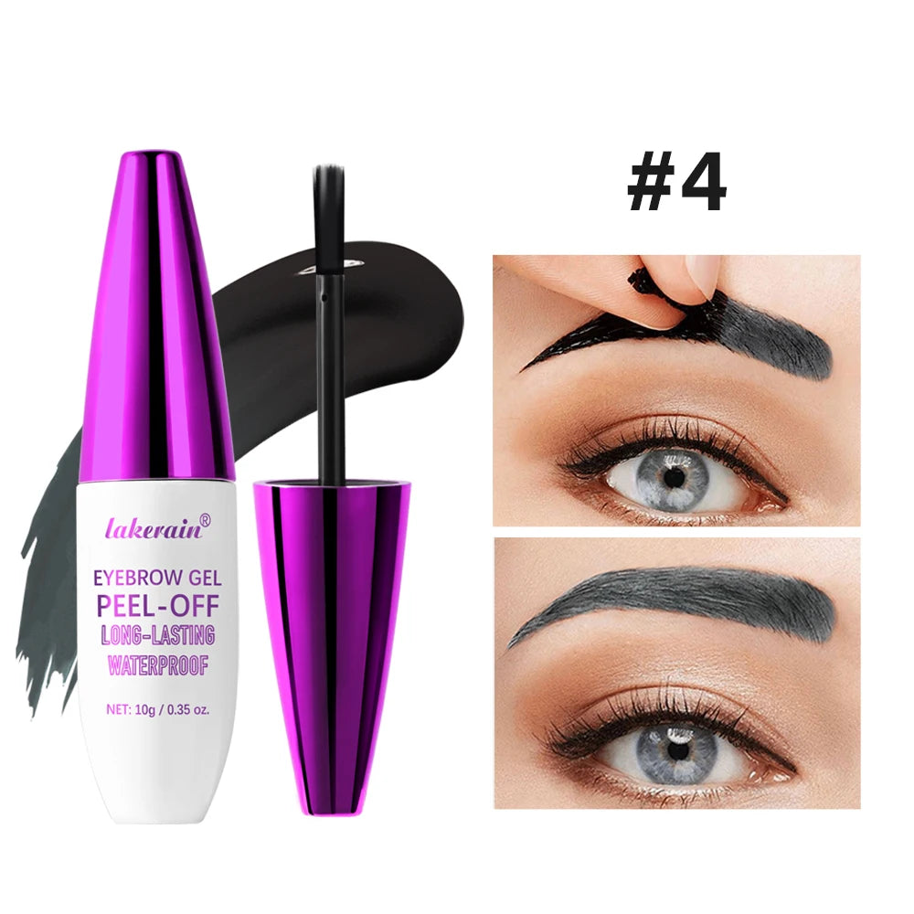 Waterproof Tear-Off Eyebrow Dye Glue – 4 Colors, Long-Lasting Eyebrow Dye Glue Qst 04