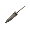Damascus Steel Tea Knife Blank – Handmade Forged Wedging Tool Tea Knife Blank Qst Default Title
