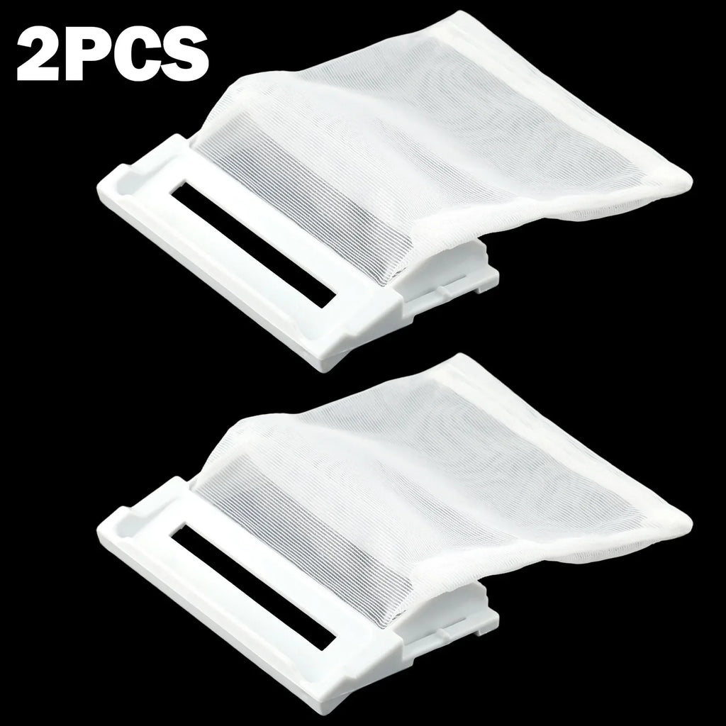 Washing Machine Lint Filter Mesh Hair Catcher Bag 2-Pack Lint Filter Bag Qme Default Title