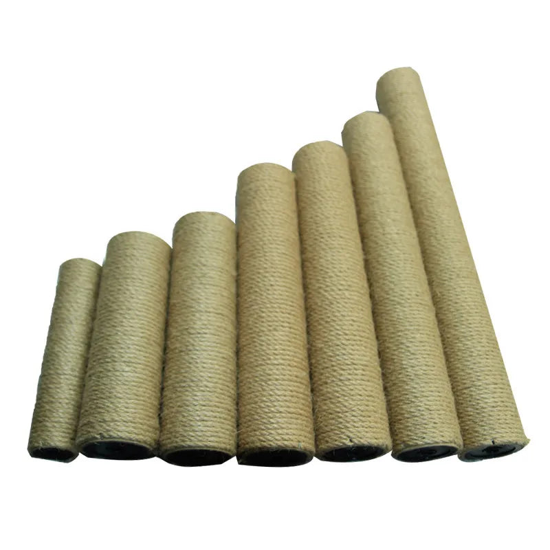 DIY Cat Tree Replacement Pole – Jute Rope Scratching Post, 6 Sizes Cat Tree Replacement Qme