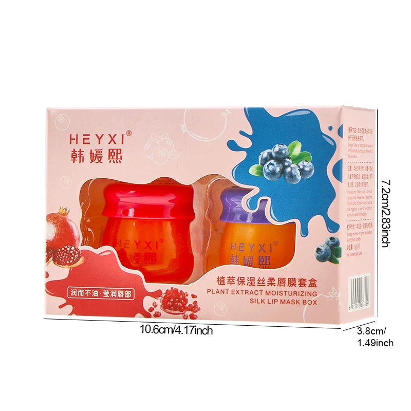 Plant Extract Moisturizing Silk Lip Mask – Non-Greasy Lip Mask Qme