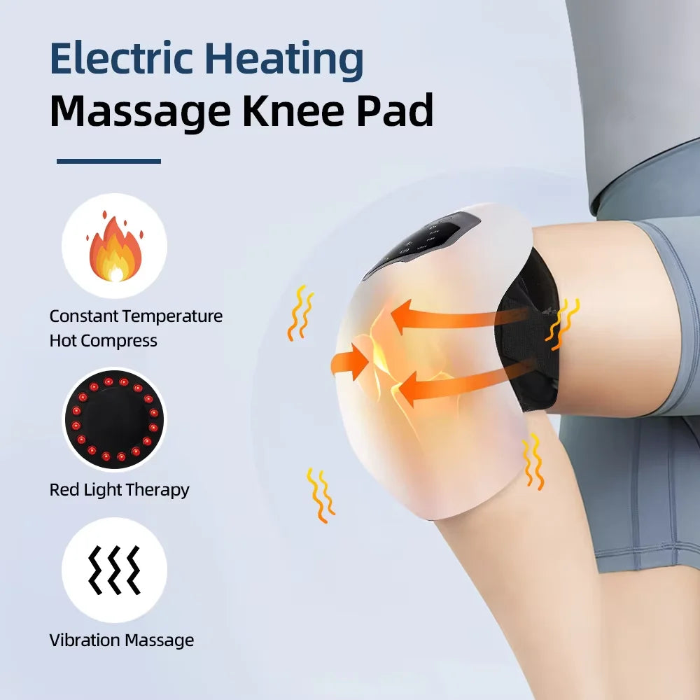 Wireless Knee Massager – Airbag, Infrared Heat & Vibration Knee Massager Qst
