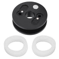 Bike Chain Roller Tensioner & Cleaning Tool – MTB & Road Bike Maintenance Tool Qme black