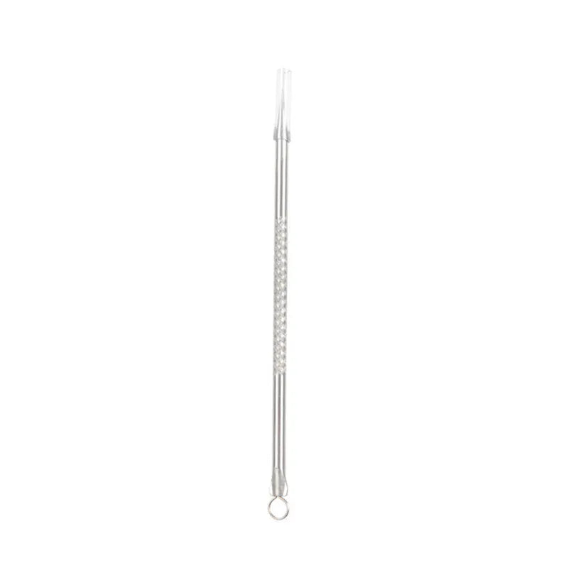 Stainless Steel Blackhead Extractor & Pimple Tweezer Tool Skincare Extractor Tool Qme G